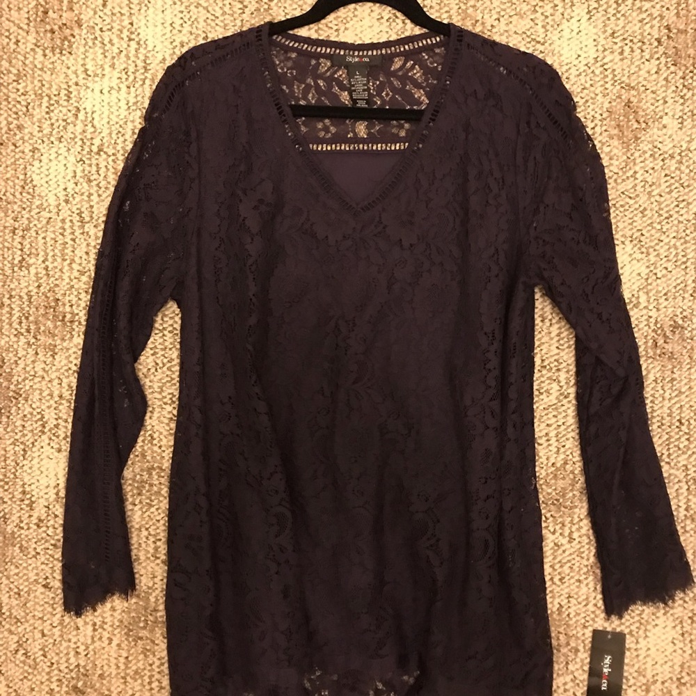Lace Style & Co. NTW Long sleeve too